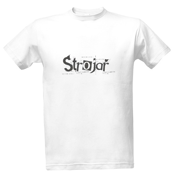 Tričko s potiskem Strojař - nápis