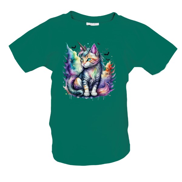 Tričko s potiskem unicorncat